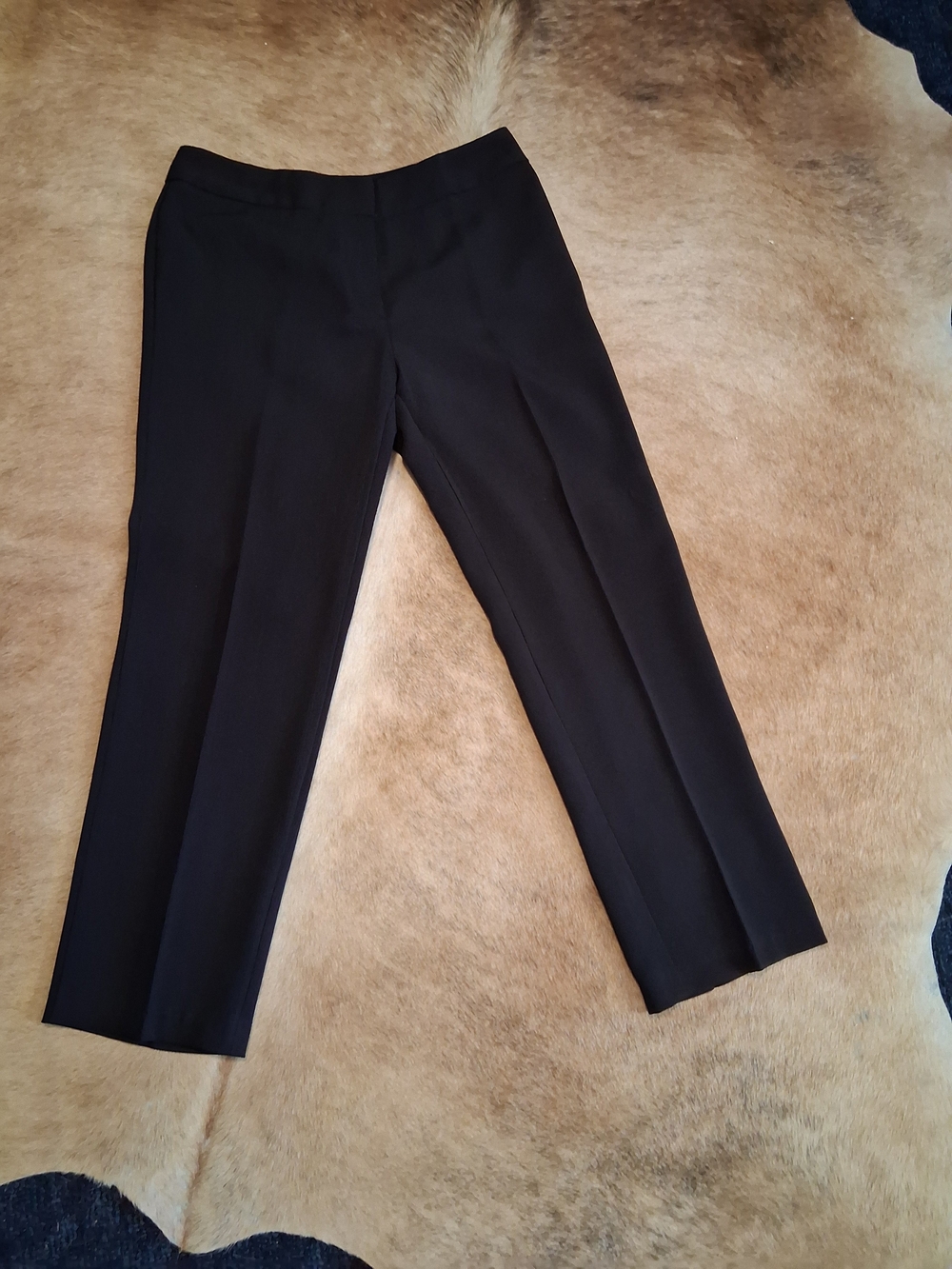 Courtenay Black Straight-Leg Women's Dress Pants